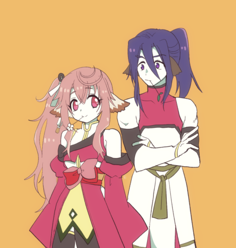 成長シノノンと若いヤクトワルト