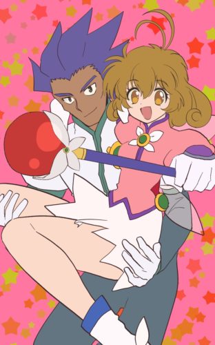 アタリに3Dを使用して描いたラフ