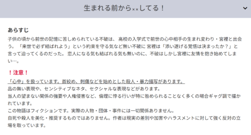 概要部分のスクショ