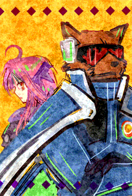 ウォーウルフとエビルハルナ