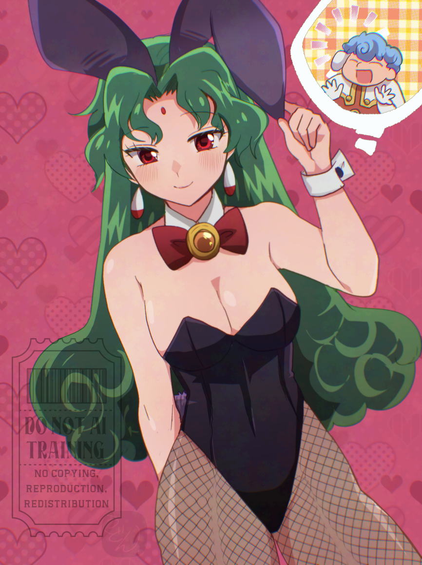 バニーガール衣装のアンティ(フォロー)