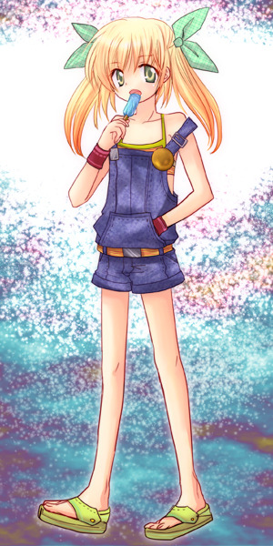 金髪ツインテ男子