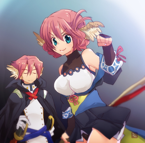 ノスリとオウギ