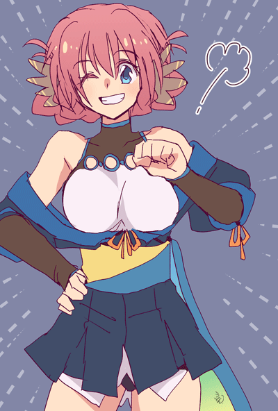 手癖で描く姉上