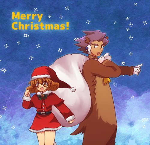 クリスマスの結とシンクロ